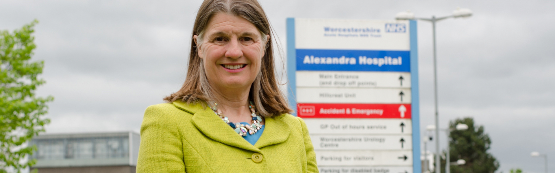 Rachel at the Alexandra Hospital