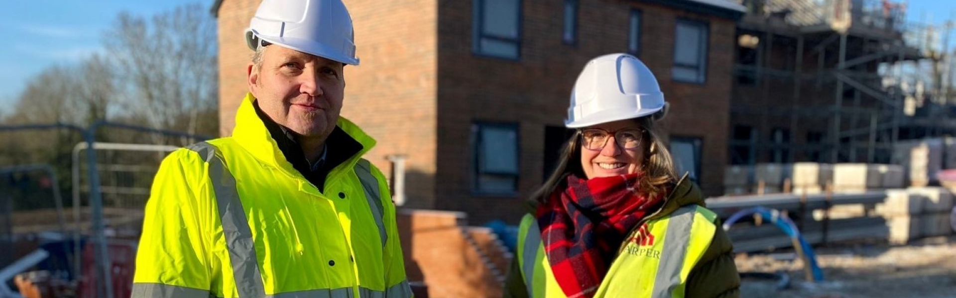 Rachel and Cllr Matt Dormer