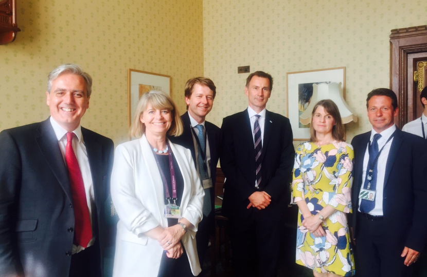 Worcestershire MPs meet Jeremy Hunt