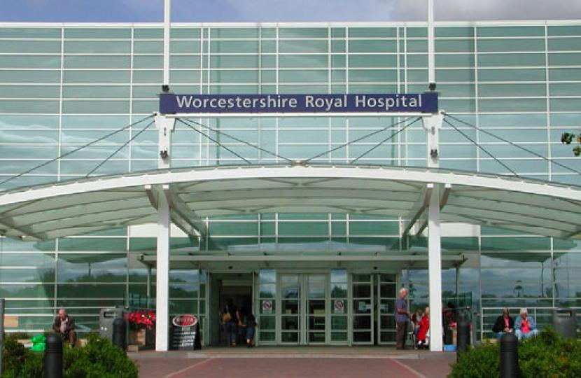 Following her hard work to help secure early release of Government money to be injected into local hospital services, MP for Redditch County, Rachel Maclean, has expressed her delight at news the Department of Health has approved an application for £3m to fund work to improve patient flow at the Worcestershire Royal Hospital.