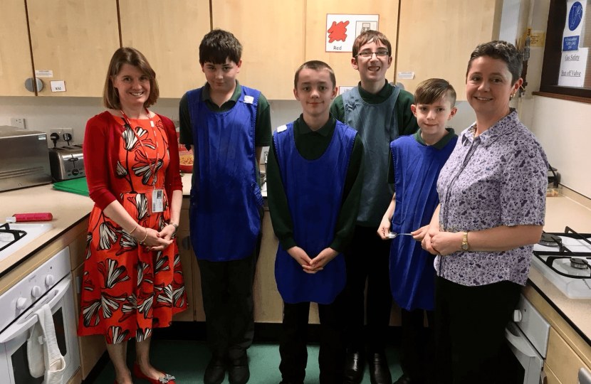 Rachel invited Sheila Holden, the Headteacher of Pitcheroak School, to a teacher’s reception at Number 10 Downing Street, hosted by Prime Minister Theresa May, who personally thanked them for their hard work.