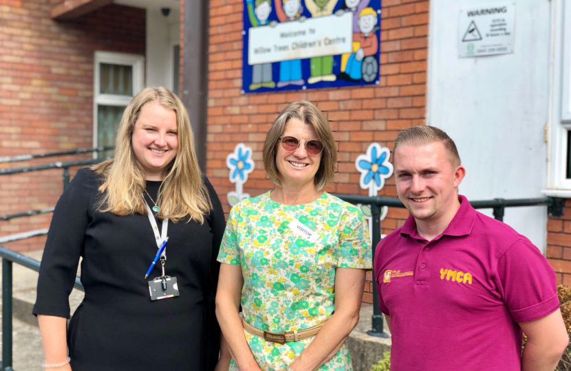 During a busy first week of Summer recess back home in the constituency, Rachel visited Willow Trees Before & After School & Holiday Club to congratulate them on their ‘Good’ Ofsted rating. 