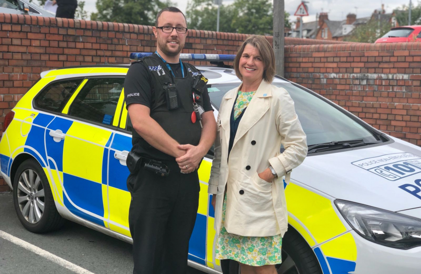 Last Thursday (August 30th), Rachel joined PC Chris Burns from Redditch Police Station out on patrol to experience frontline policing first-hand.