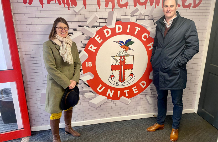 Rachel at Redditch United