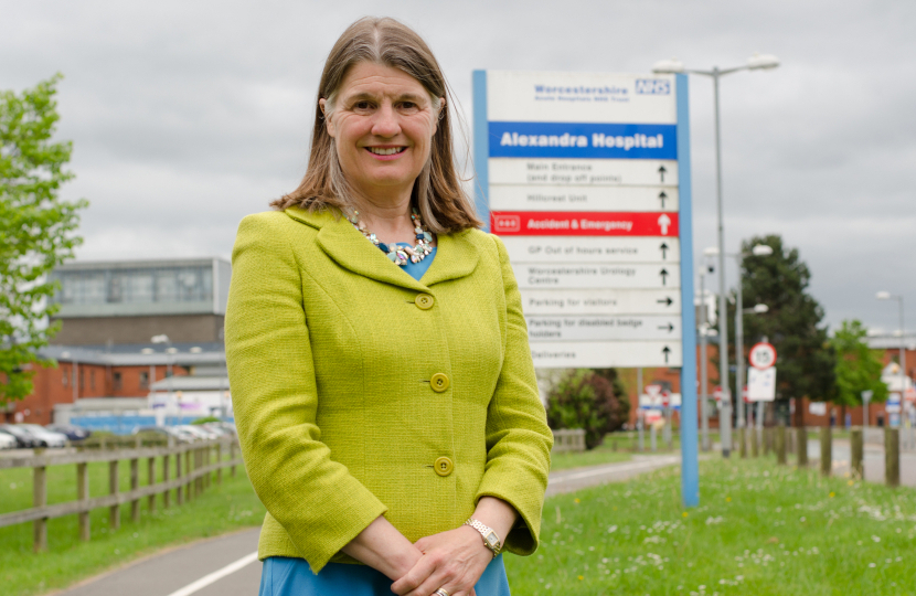 Rachel at the Alexandra Hospital