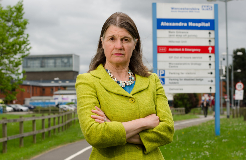 Rachel at the Alexandra Hospital