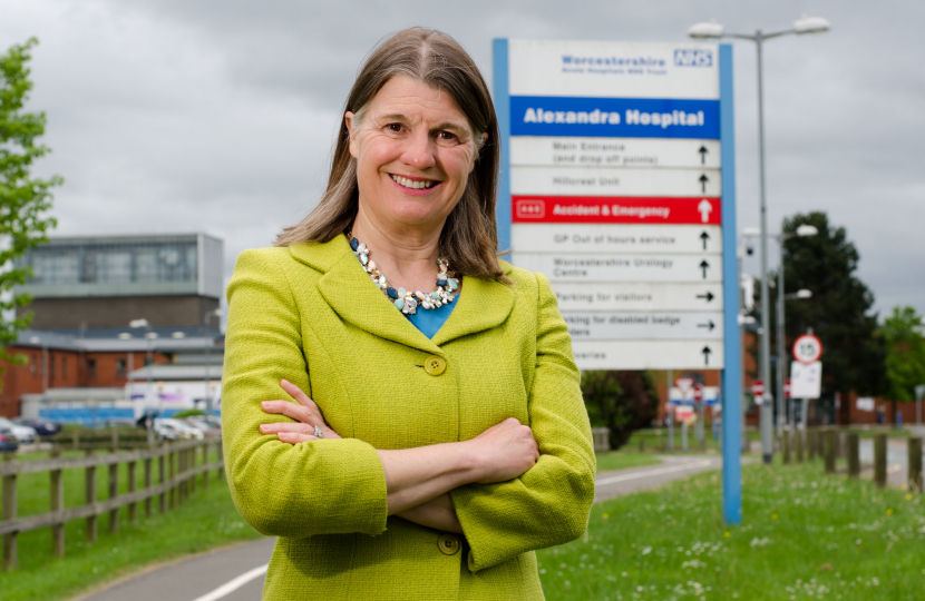 Rachel at the Alexandra Hospital