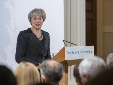 Theresa May delivers Road to Brexit speech