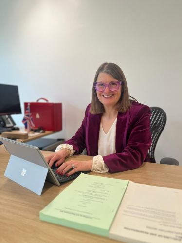 Rachel at the Department for Levelling Up, Housing and Communities