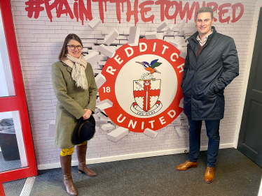 Rachel at Redditch United