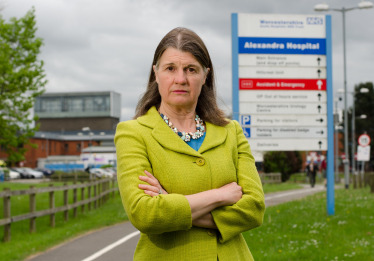 Rachel at the Alexandra Hospital